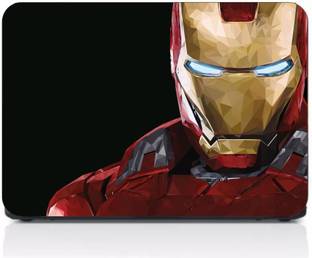 Gprint High & Digital Quality Laptop Laminated Iron Man Cover Print Vinyl Laptop Skin Compatible for 15.6 inch