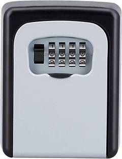 DIVINZ Wall Mount Lock Box Key Storage Weatherproof Key Safe Box for Home Combination Lock