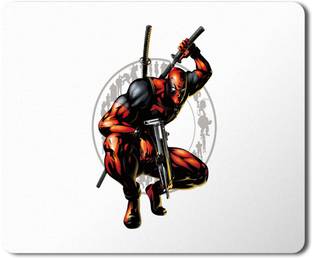 5 ACE dead pool (89) msd Printed Designer Premium Rubber Base Mouse pad for Laptop|Dekstop-7x8.5 Inche...