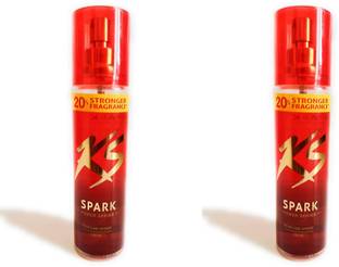 कामसूत्र Spark power series (Pack of 2) Perfume  -  270 ml