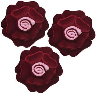 Habitation Foam Solid Cushion Pack of 3