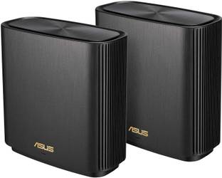 ASUS ZenWiFi AX (XT8) 2 Pack Mesh Router 2.4 GHz, 5 GHz 6600 Mbps Wifi Speed Tri Band Internal Antenna...