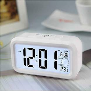 Nirvik Digital White Clock