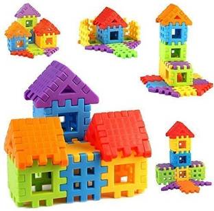 GENIUS GEMS BUILD YOUR WON HOME JUMBO FOR KIDS (30 PIECES SET)
