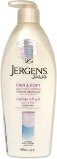 JERGENS Body Lotion Fair and Soft Fairness Moisturizer