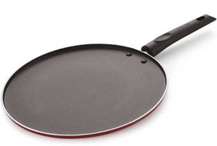 NIRLON Non Stick cookware Gas Compatible Aluminium Smart Tawa Tawa 29 cm diameter