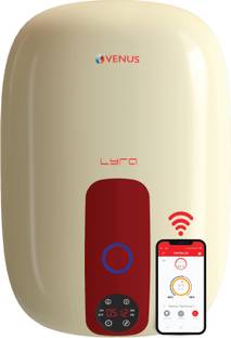 Venus 15RW Lyra Nexus 15-Litre (Ivory/Winered),WiFi enabled, IoT , Control with Android App from anywhere 15 L Storage Water Geyser