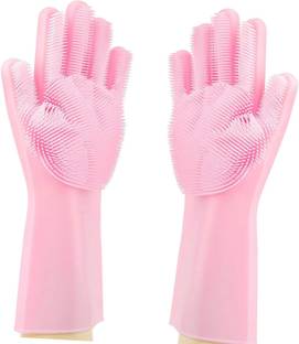 Wanzhow Pink Silicon Kitchen Linen Set