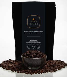 HOME BLEND Whole Bean Coffee - Mandheling Grade 1 - Indonesian Arabica 100 % - Indonesian Specialty Coffee - Pack of 250g (Medium Roast) Coffee Beans