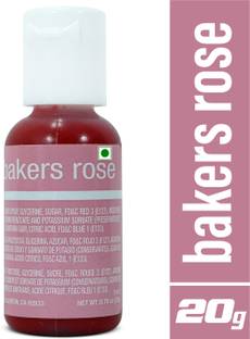 Chefmaster Liqua-Gel (Bakers Rose), .70 Oz (20 ml) Pink
