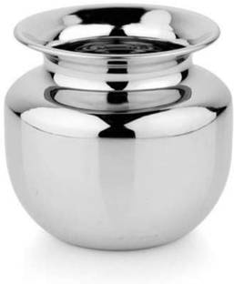 प्रदीप खेड़ा PLAIN LOTA 1LITER APPROXIMATE CAPACITY स्टील कलश