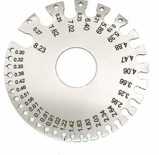 Jaibros Wire Gauge Round Hole Gauge