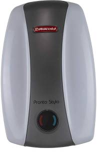 Racold 3 L Instant Water Geyser (Pronto Stylo SS 3V 3KW, White)