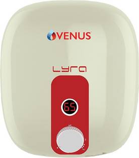 Venus 10 L Storage Water Geyser (Lyra Smart 10RX, Ivory, Red)