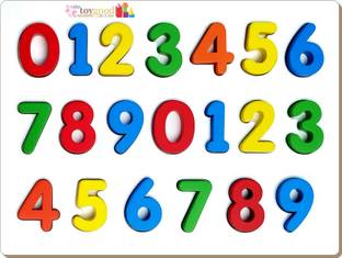 TheToyGood Raised Numbers