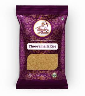 Farmers Grain Traditional Thooyamalli Rice(1 kg) Boiled Rice (Medium Grain, Parboiled)