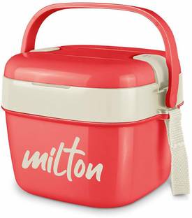 MILTON Cubic Small Tiffin Box, 800 ml 2 Containers Lunch Box