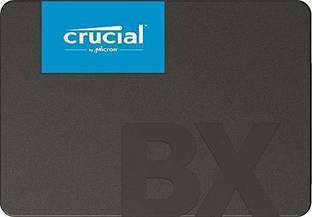 Crucial BX500 1 TB Desktop, Laptop Black SATA Internal Solid State Drive (SSD) (CT1000BX500SSD1)