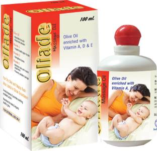 Ind swift Oliade Baby Massage Oil | Strengthen bone and muscle,smoothen skin 100% safe