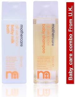 Mothercare Baby milk bath & baby shampoo original product combo from UNITED KINGDOM