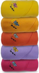 alamodey Solid Crib Hooded Baby Blanket for  Mild Winter