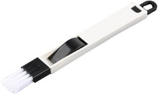 unequetrend Plastic Corners & Edges Dust Cleaning Brush with Mini Dustpan for Window Frame Plastic Dustpan