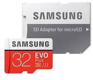 SAMSUNG 32gb evo Evo Plus 32 GB MicroSDHC Class 10 95 MB/s  Memory Card Compatible with Gaming Console, Camera, Tablet, Mobile, Computer