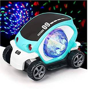 SALEOFF Musical 09 Future Car BUMP ‘N’ GO Toy With 360 Degree Rotation & 4D Lights106