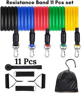 Fixfeels Resistance Bands 11pcs Set for Fitness Home Gym Exercise Workout Resistance Tube Resistance Tube