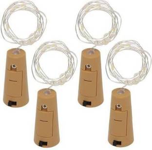 Gaurav Store 20 LEDs 1.98 m Yellow Steady String Rice Lights