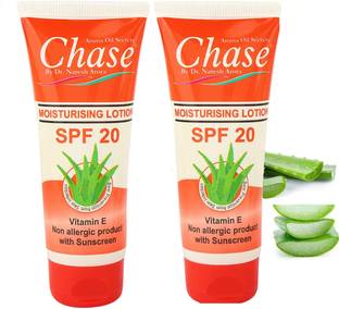 Chase Sunscreen - SPF 50 PA+ Sunscreen Moisturizing Lotion