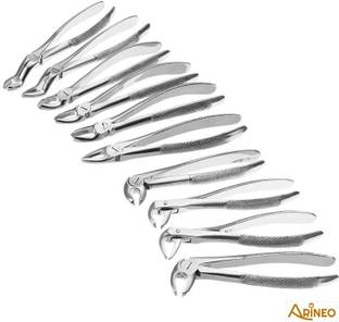 ARINEO DETAL PLIERS INSTRUMENT SET OF 10 PIECES Surgical Plier