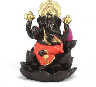 eCraftIndia Lord Orange G Decorative Showpiece  -  12 cm