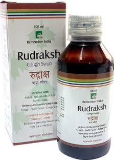 RUDRAKSH Ayurvedic Cough Syrup (100 ml, Pack of 4)