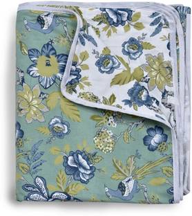 Jinaya's Floral Single Dohar for  AC Room