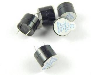 jivith Basic Buzzer for science and engineering project (Black) Electronic Components Electronic Hobby Kit