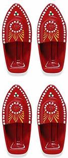 BG Bazzar 4pcs. Classic Hand PaintedPutt Putt Steam Toy ( Red )