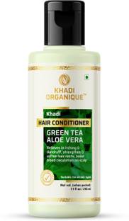 khadi ORGANIQUE Herbal Natural Green Tea & Aloe Vera Hair Conditioner