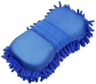 Kliznil Kliznil Microfiber Car Wash Sponge with Built in Hand-Strap Wet and Dry Duster
