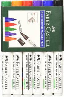 FABER-CASTELL whiteboard marker pens 6 pcs