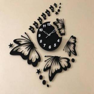 RUHI ENTERPRISE Analog 18 cm X 18 cm Wall Clock