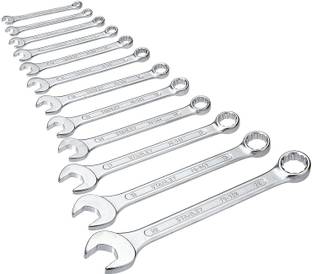 munwari Steel Combination Spanner Set with Maxi-Drive system (12-Pieces) Steel Combination Spanner Set with Maxi-Drive system (12-Pieces) Double Sided Socket Wrench