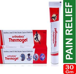 ORTHODOCS THERMOGEL Fast Pain Relief Cream (2 X 30 Gm Each) Cream