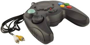 98800 in 1 Video Game Pad Direct AV Inputs Single Player Games of Combat, Racing, Action, Like Super Mario, Contra, F1 Racing, Aladin, & Lot More (Black) Limited Edition