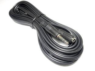 hybite AUX Cable 3 m 3.5mm Male to Female Audio Extension Cable 3 m Stereo Audio Cable (Compatible with mobiles, car stereo, home theater, Black, One Cable)