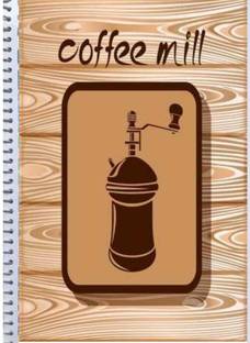 Resnic Plain paper notebook A4 Notebook Unruled 300 Pages