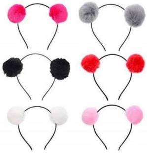 wellking Hair Band combo set pack of 6 (Multicolor) Hair Accessory Set Head Band