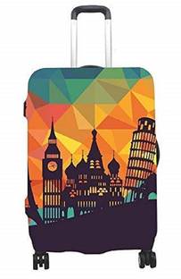 HANDCUFFS suitcase cover Waterproof Luggage Cover (30-32 inches (X-Large)) Luggage Cover