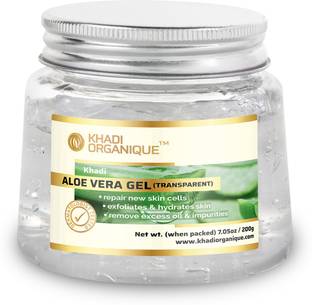 khadi ORGANIQUE 100 % Pure Aloe Vera Gel (TRANSPARENT)
