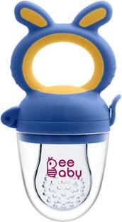 Beebaby Chewy Food & Fruit Silicone Nibbler with Extra Silicone Mesh. 3M+ Feeder